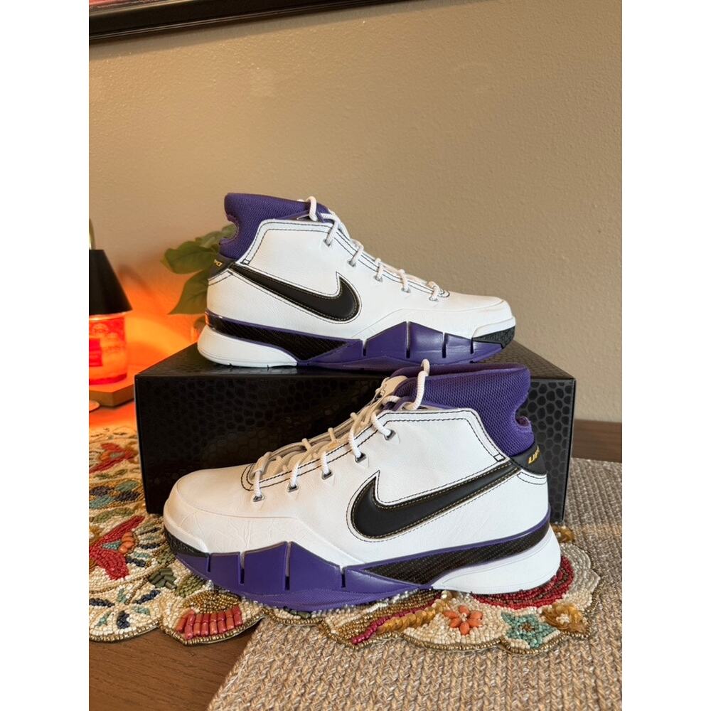 Nike Kobe 1 Protro 81 Pt Game 2026 White Black Court Purple Think 16 IM0542 100